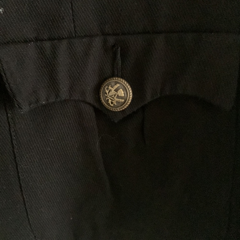 Twiggy London Size 1X Black Blazer Jacket - Picture 4 of 7
